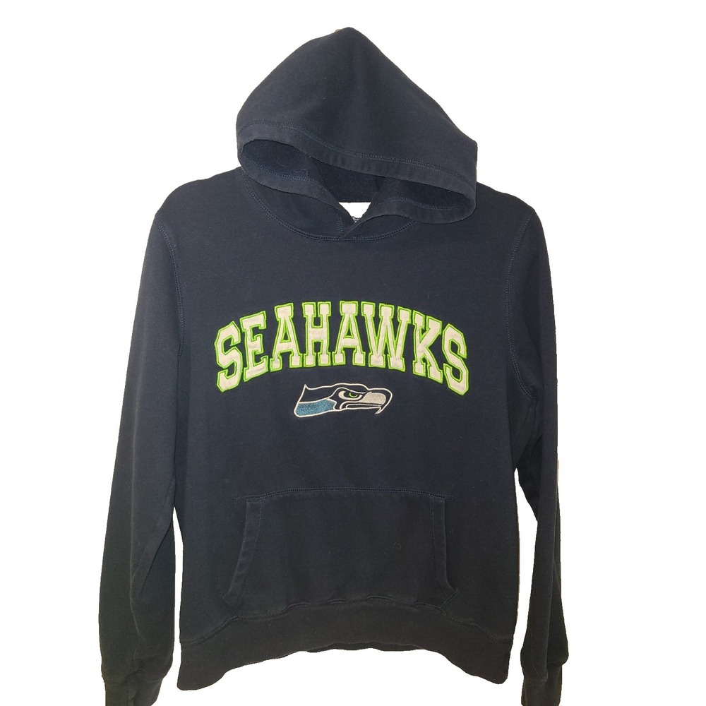 NFL Seattle Seahawks Kids hoodie pullover size Medium Pocket